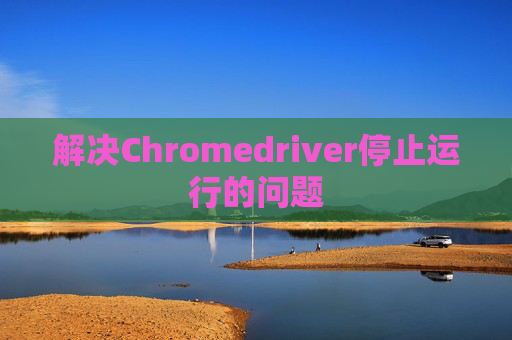 解决Chromedriver停止运行的问题